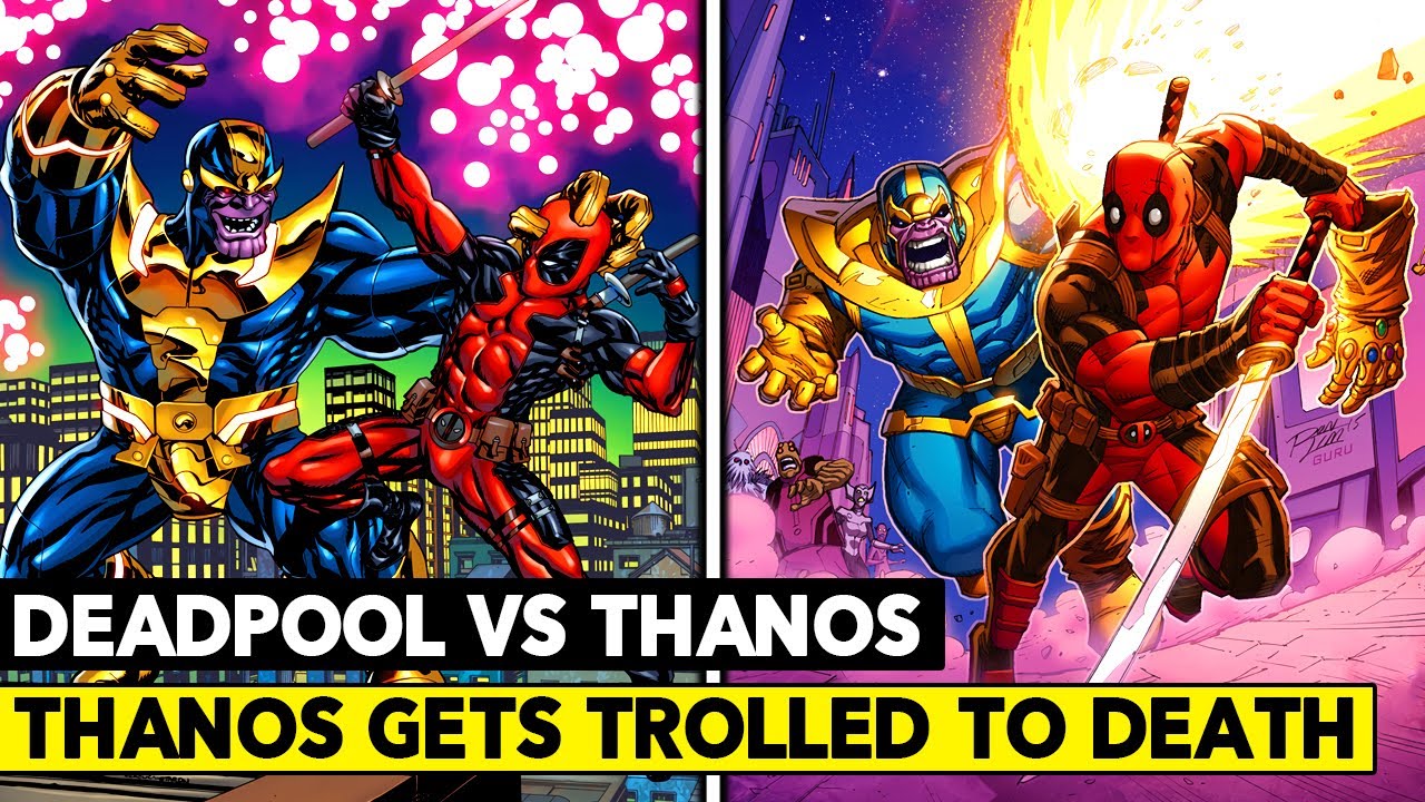 DEADPOOL VS THANOS! This Fight Was Weird...