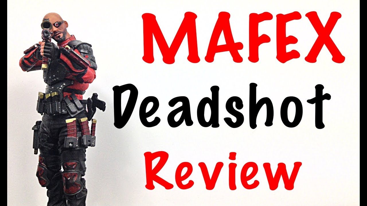 MAFEX Medicom Toy Suicide Squad DEADSHOT Action Figure Review Toy Review