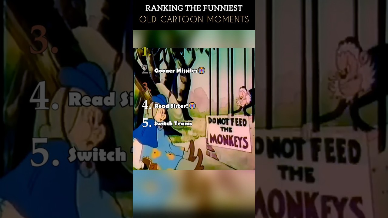 Ranking The Funniest Cartoon Moments!