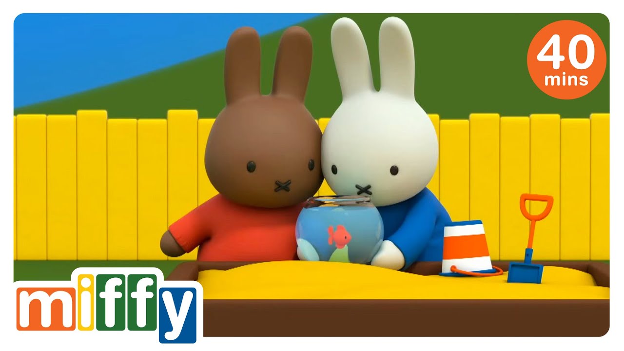 Miffy finds a Fish | Miffy | Cartoons for kids