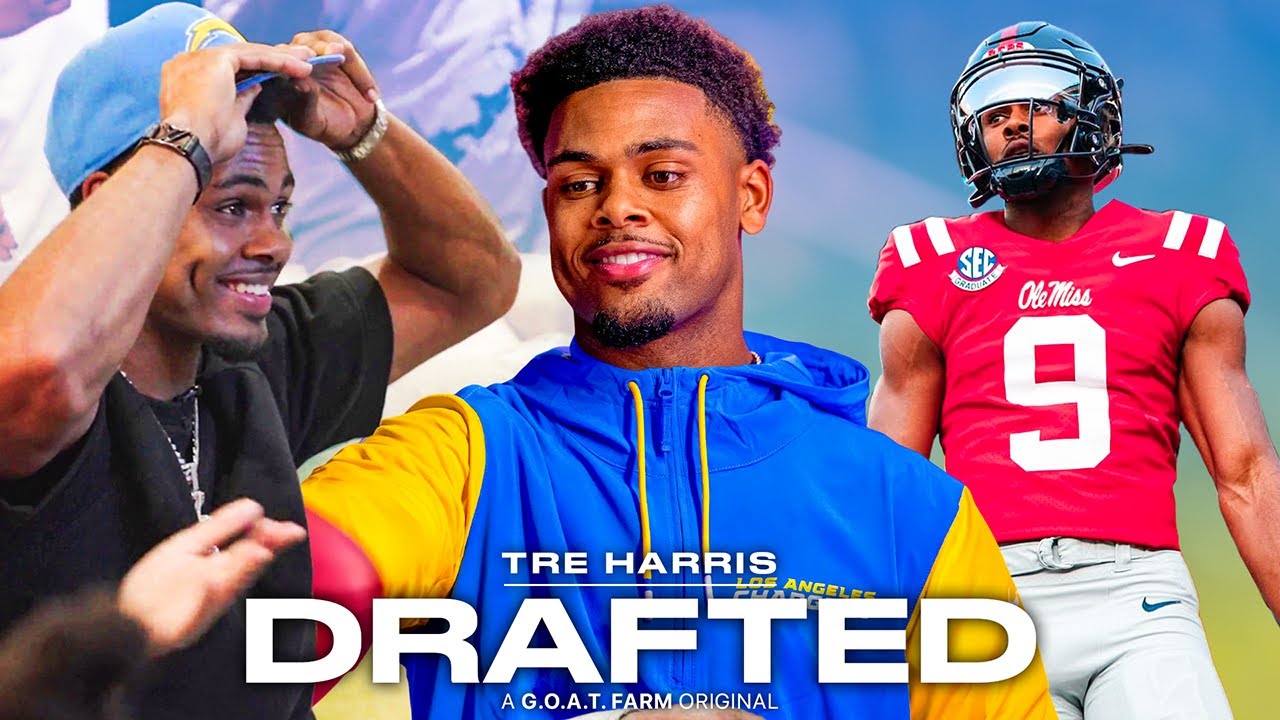 Tre Harris | NFL Draft Day | Los Angeles Chargers | 