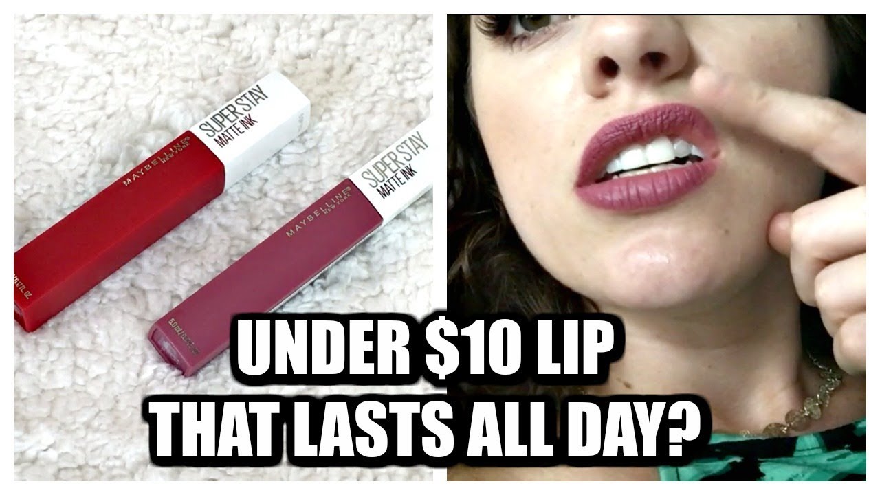 Maybelline Lip Inks | Better than $$$ Brands?!