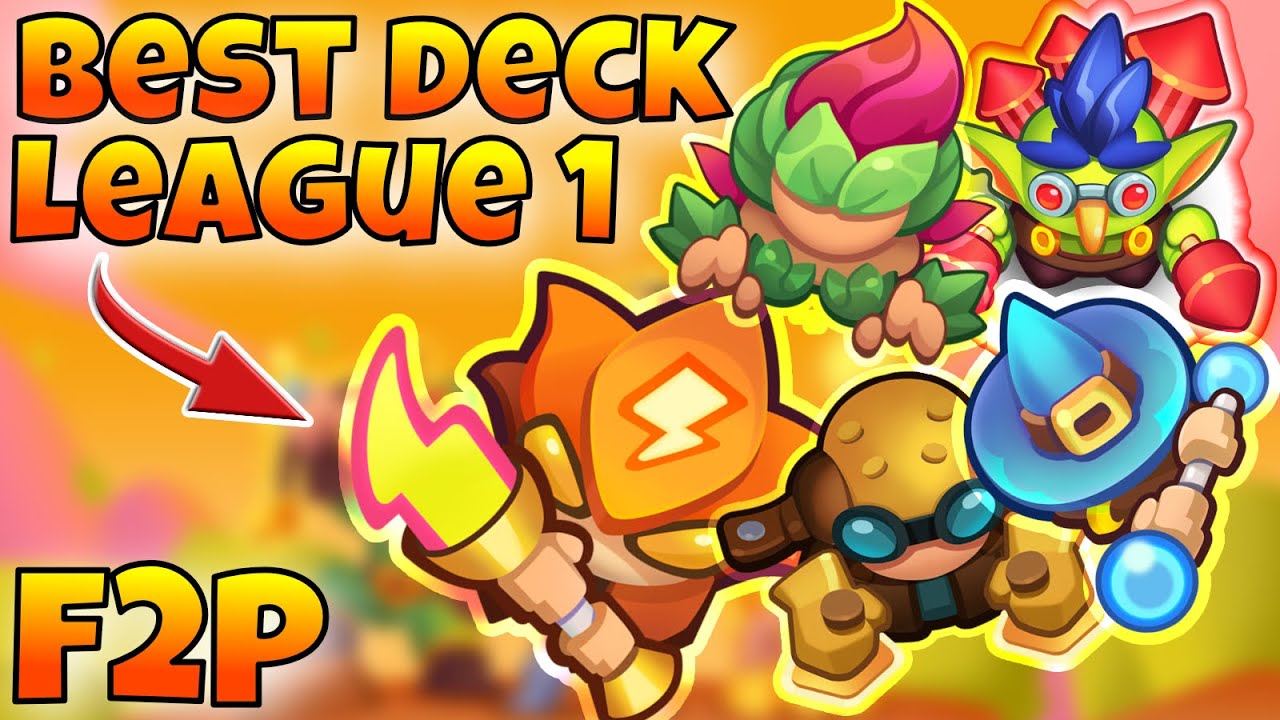League 1: Rush Royale Best Deck F2P Gameplay PvP Season 20