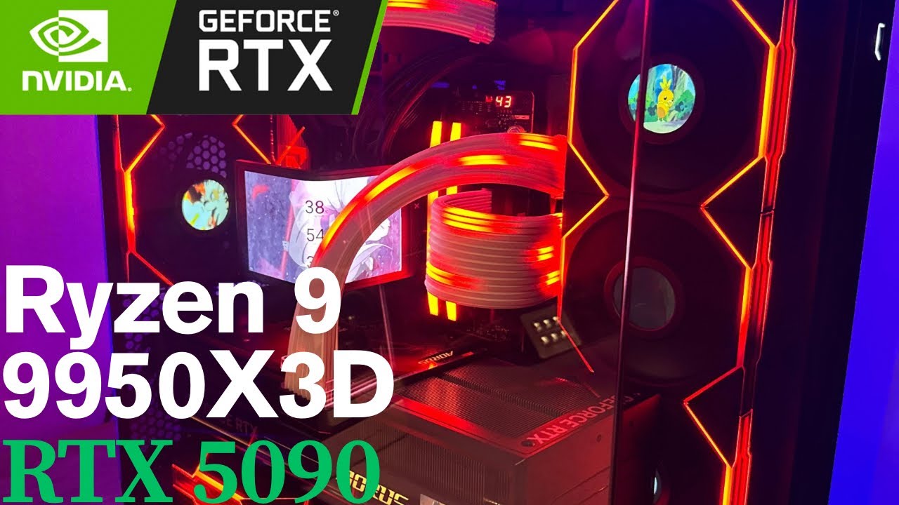 I Build my $5000  DREAM GAMING PC and it's Insane AORUS 5090 + AMD 9 9950x3D