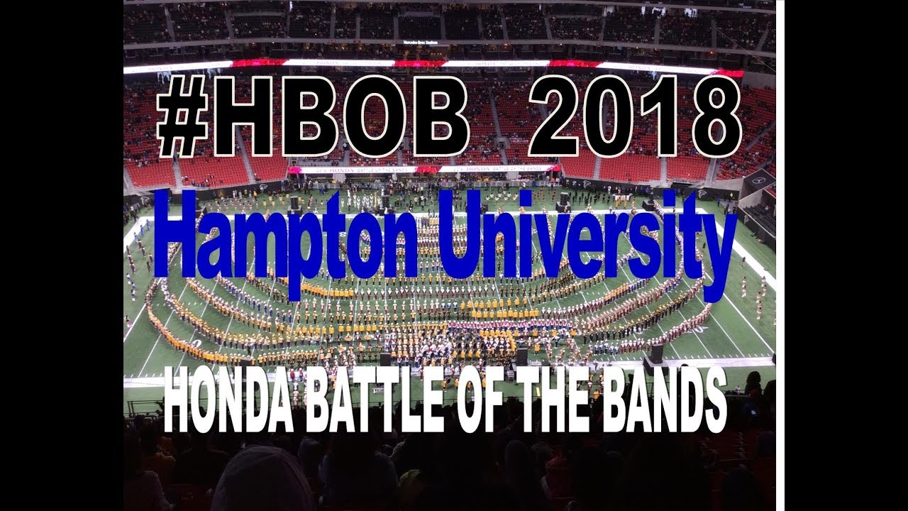 Hampton University Marching Band    - 2018 Honda Battle of the Bands