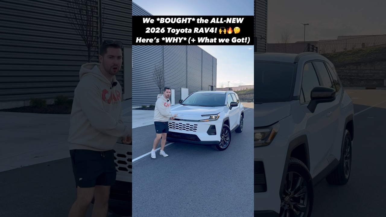 We Bought One of the *FIRST* New 2026 Toyota RAV4 in the US! Why, and What Did We Get??