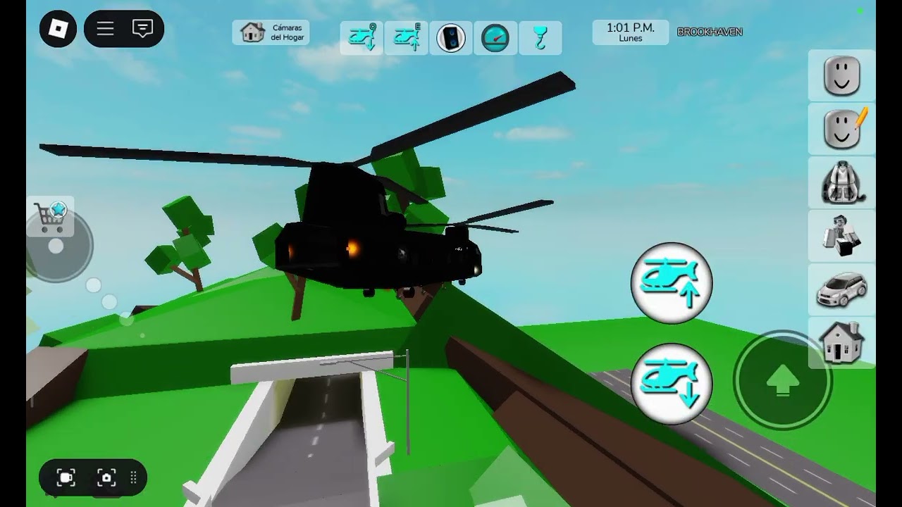 Jugando la nueva actualización de brookhaven de militares rompí el server #xd #manu #calvito mn