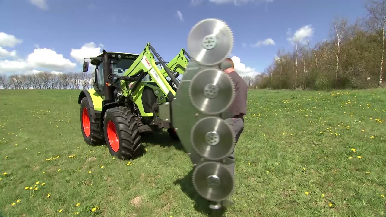 Épareuse pour tracteur et chargeur | Multiporteur HXF 2802 & HXF 3302 de GreenTec France