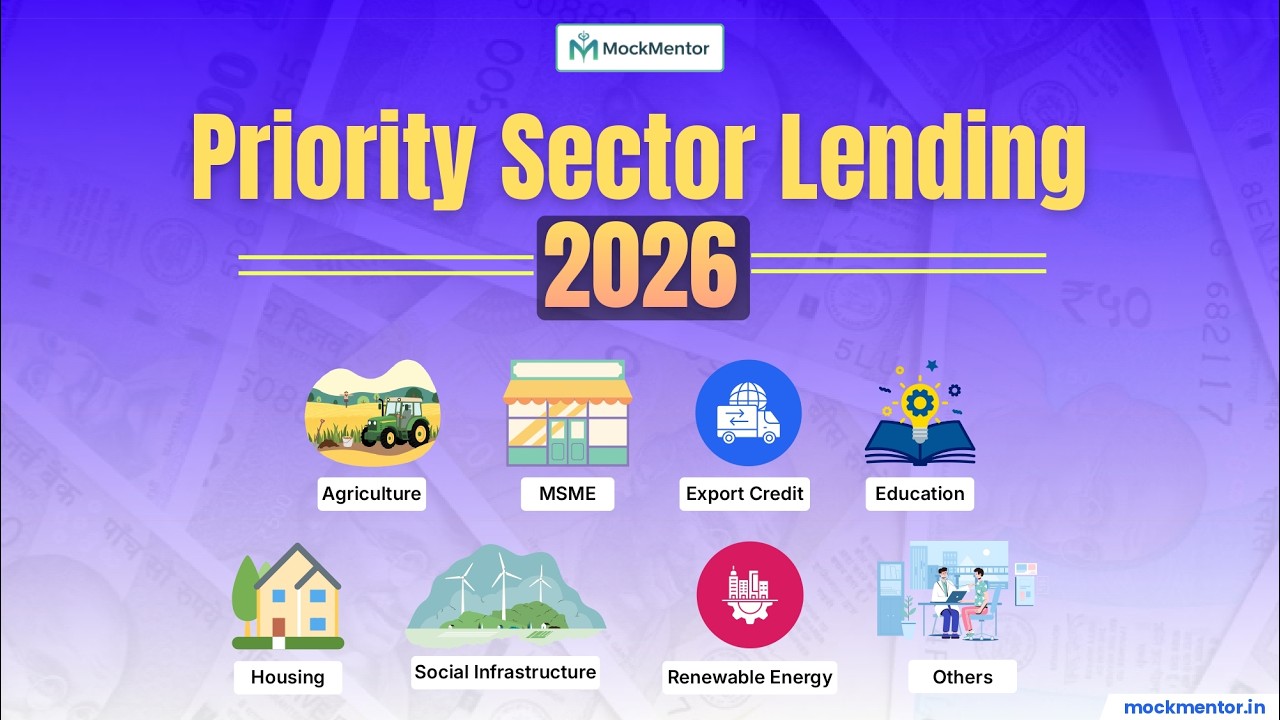 Priority Sector Lending Guidelines |RBI Grade B| |MockMentor|