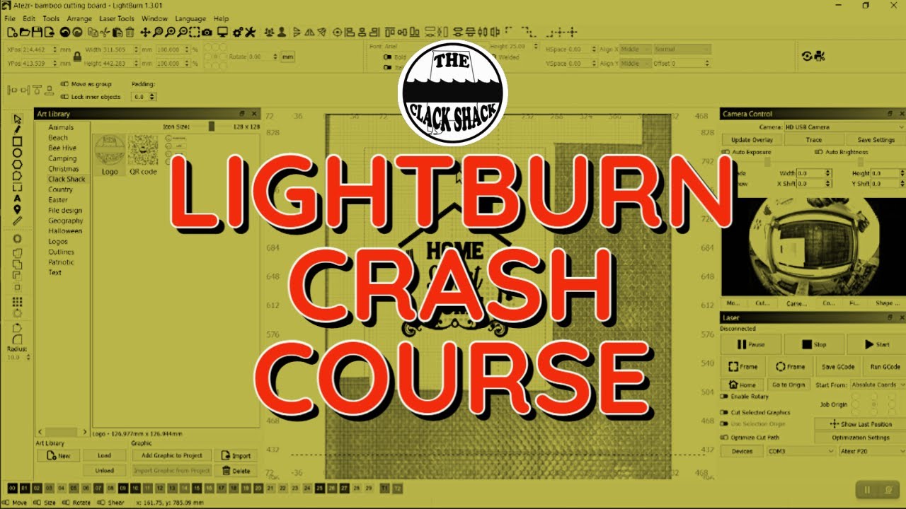 КРАТКИЙ КУРС Lightburn