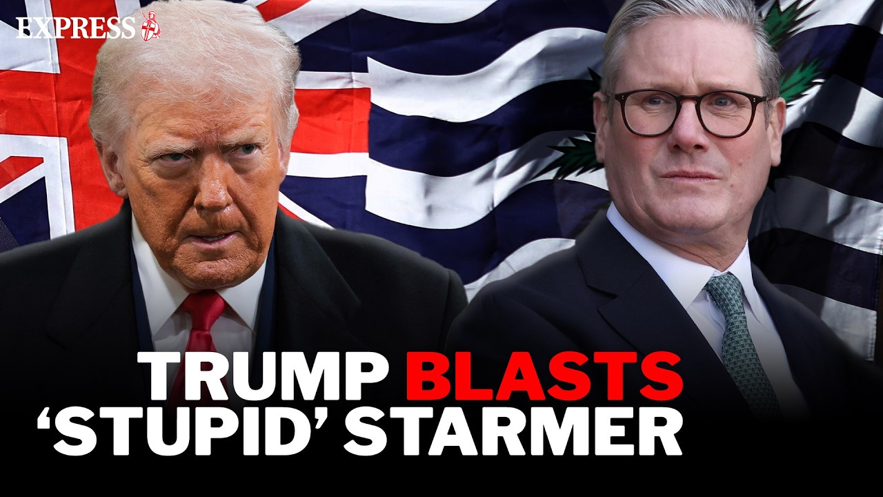 Trump BLASTS Starmer's' Chagos Islands surrender 'stupidity' as 'TOTAL WEAKNESS'