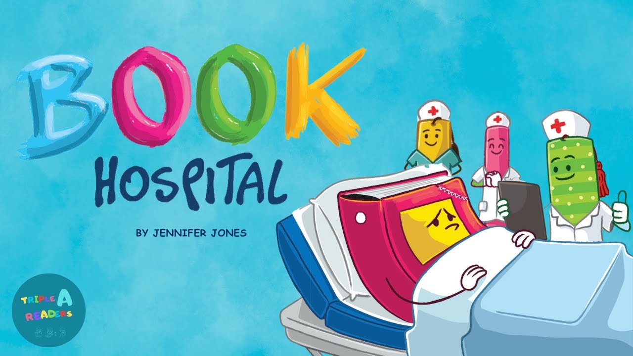 📚 Kids Read-Aloud Book 📚 Book Hospital - School Supplies Story By Jennifer Jones