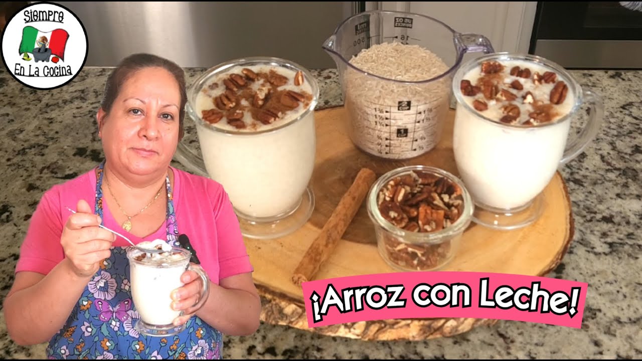 Arroz con Leche! Un Postre que pasa de Generacion en Generacion 😋