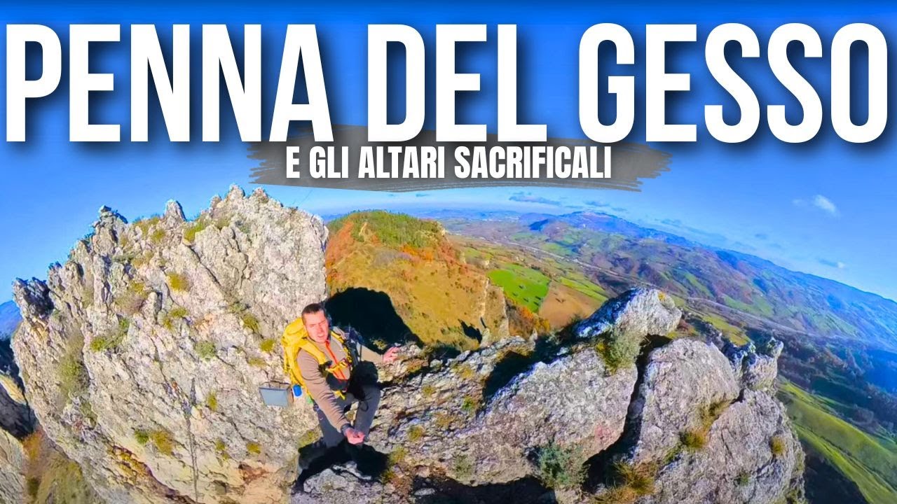 CIMA monte PENNA e gli ALTARI SACRIFICALI - Cresta dei Tausani [4K]