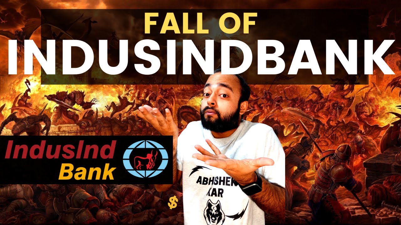 Indusind bank share 10% down | Abhishek Kar | Hindi