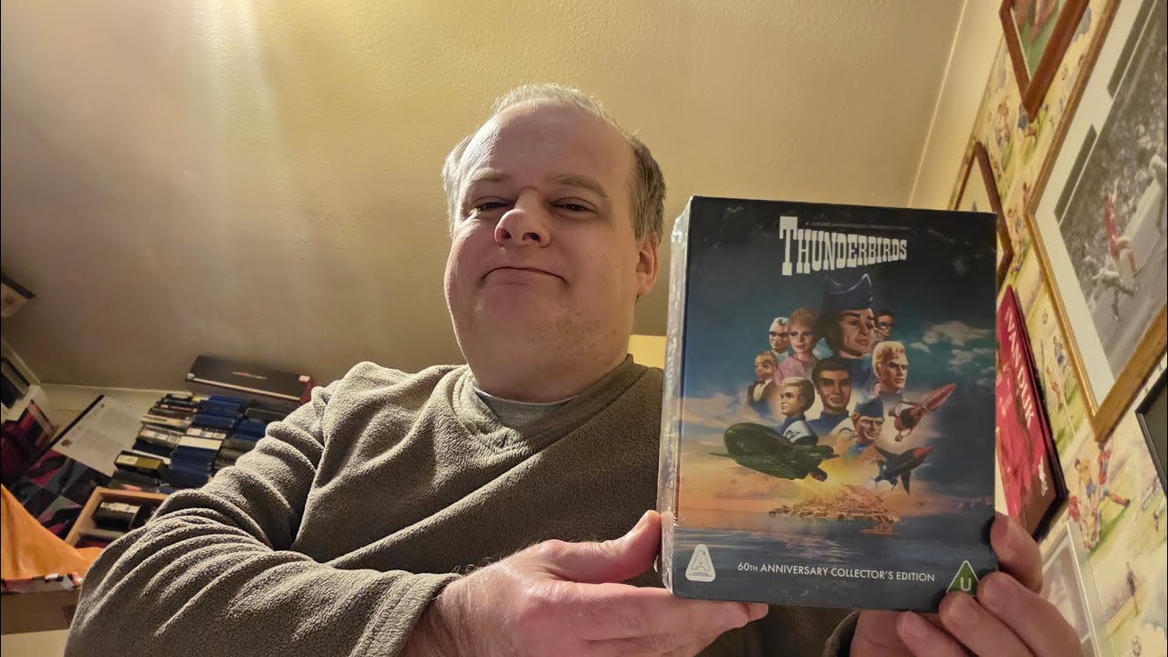 Thunderbirds 60th anniversary collector's edition bluray unboxing