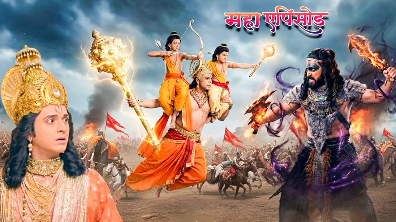 महाएपिसोड - लव कुश ने कैसे की युद्ध में प्रभु श्री राम की सहायता ? श्रीमद् रामायण
