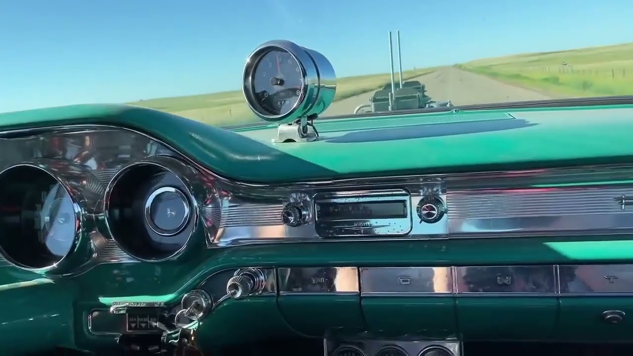 1959 Canadian Pontiac Parisienne, 7500 RPM 283 / 4 Speed, first ride inside