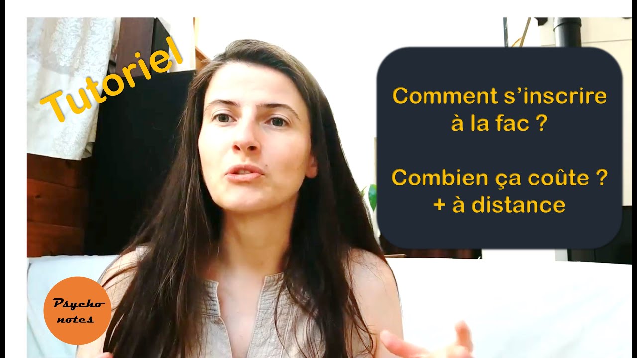 S'INSCRIRE à la FAC : les étapes et combien ça coûte [Tutoriel]