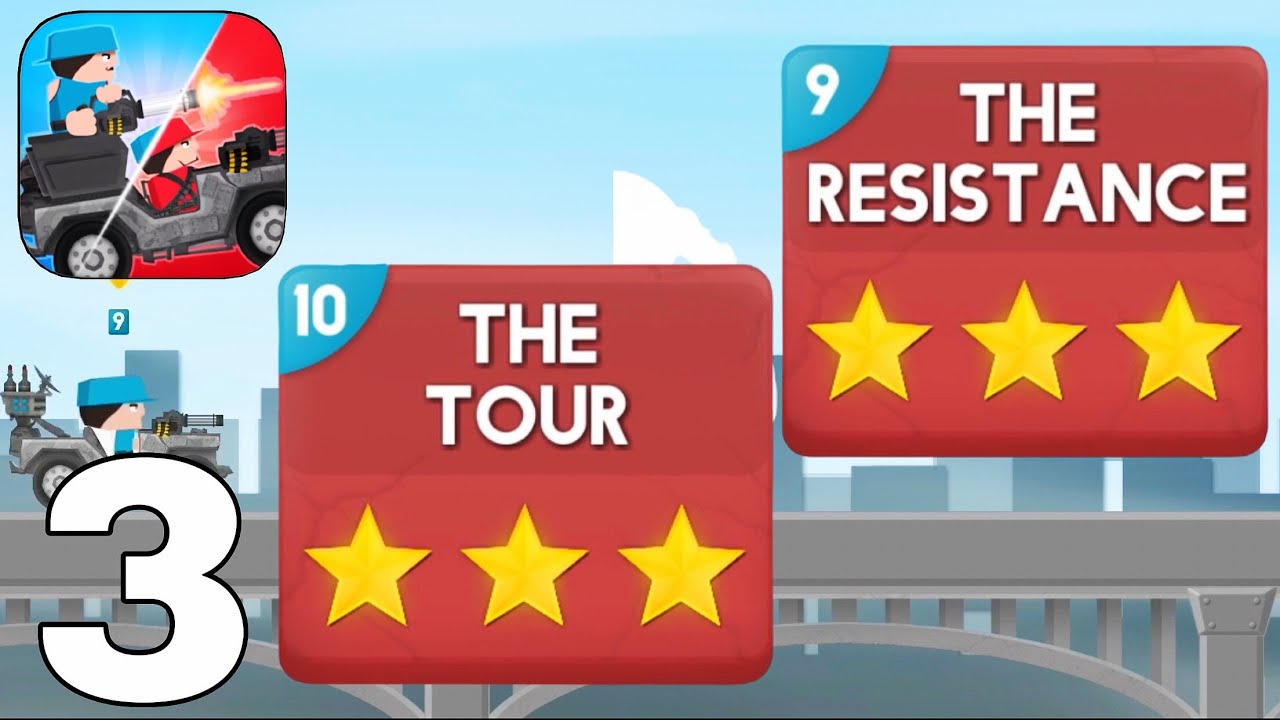 Clone Armies Part 3 (Levels 9 - 10 The Resistance vs The Tour) Update 2021
