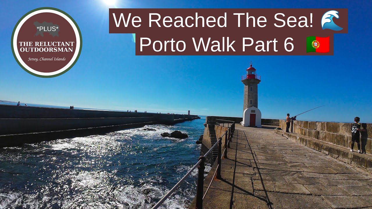 Porto Walk 🇵🇹 Reaching the Atlantic Ocean! Douro Meets the Sea (Part 6)