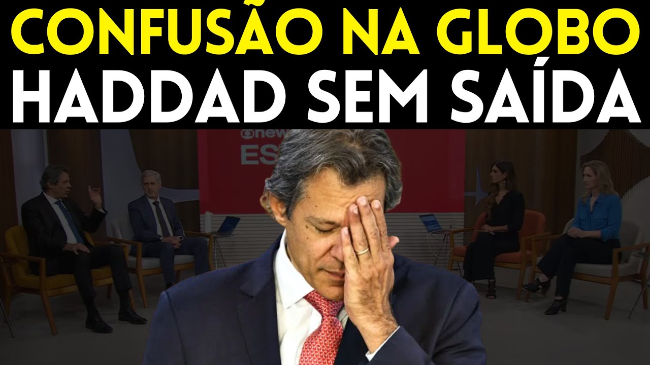 Jornalista da GLOBO expõe ROMBO Bilionário e Ministro HADDAD tenta culpar Jair Bolsonaro e não Lula
