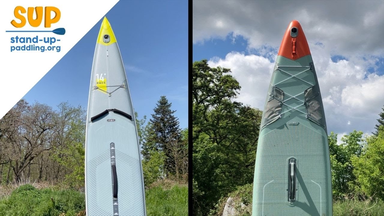 Itiwit X500 oder Itiwit R500 // Die beiden Decathlon SUP Boards im Vergleich
