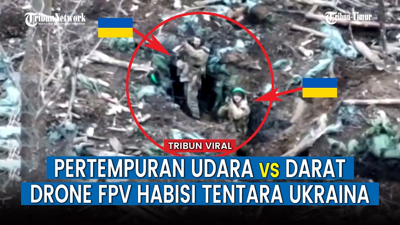 [FULL] Pertarungan Sengit! Tentara Ukraina Melawan Drone FPV Rusia, Siapa yang Unggul