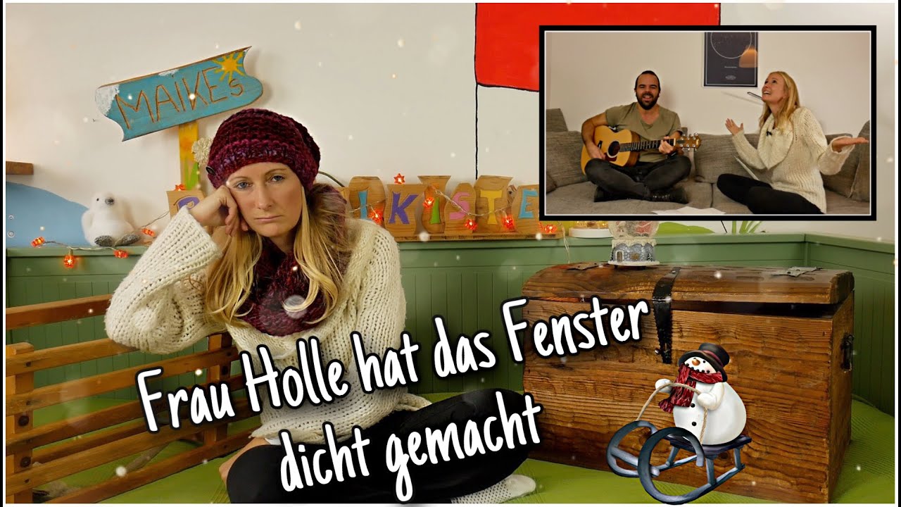 🌨️ Frau Holle hat das Fenster dicht gemacht 🪟 I Winterlied I Winter
