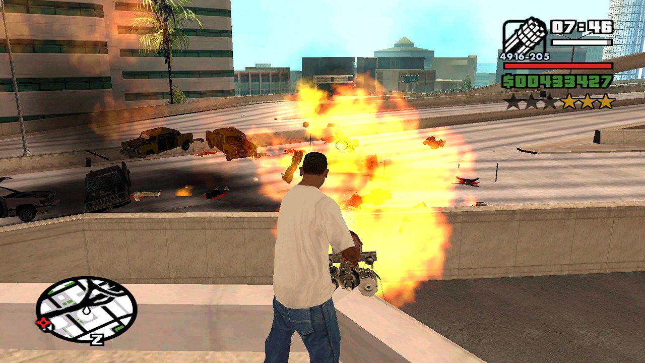 ⭐⭐⭐⭐⭐⭐SIX STARS WANTED LEVEL RAMPAGE WITH TANK | 6 STAR WANTED LEVEL ESCAPE IN GTA SAN ANDREAS