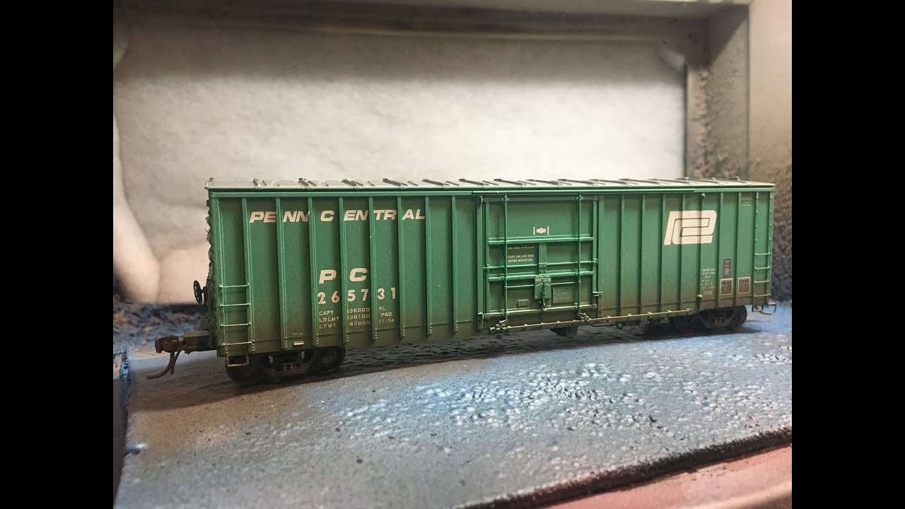 HO Scale Freight Car Weathering Tangent X58 Part 1: