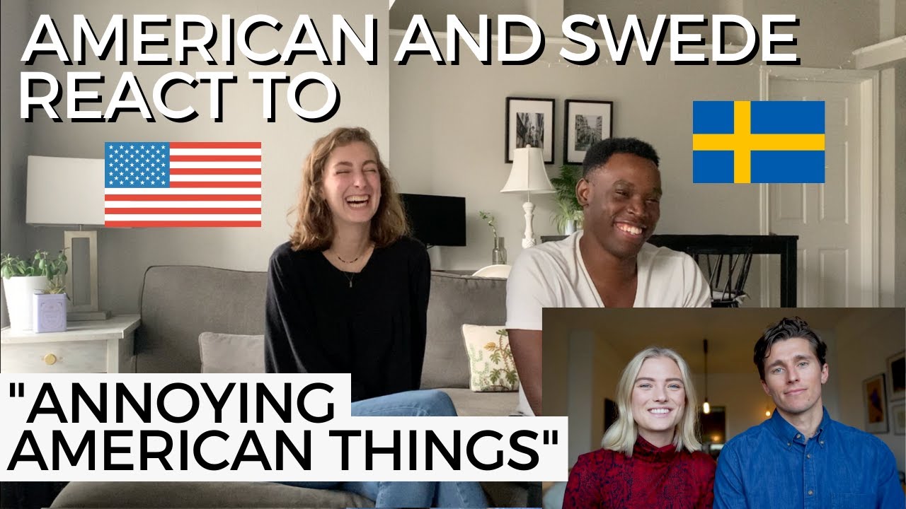 Reacting to Evan Thomas: ANNOYING THINGS AMERICANS DO (Swedish Girlfriend Perspective) 🇸🇪🇺🇸