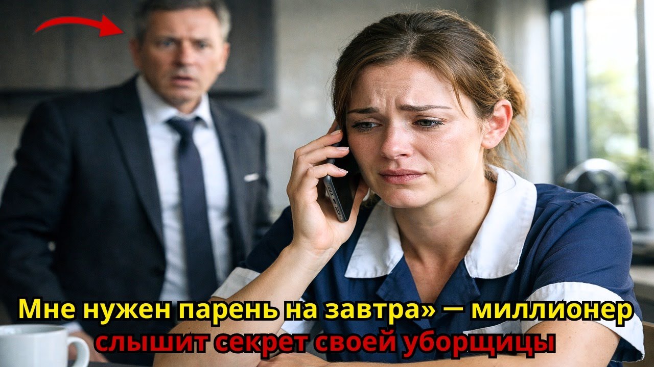 Мне нужен парень на завтра» — миллионер слышит секрет своей уборщицы