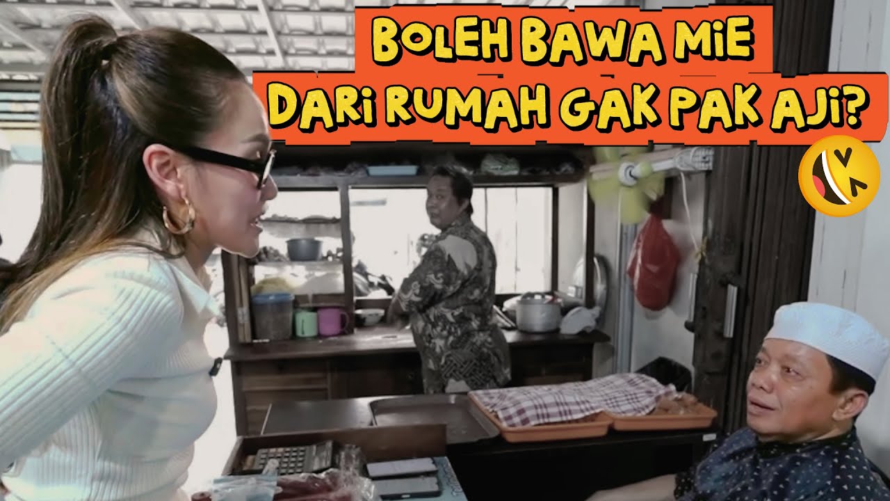 AYU BERCANDA SAMA PAK HAJI D BAKSO CINTA HAJI NUR!!!