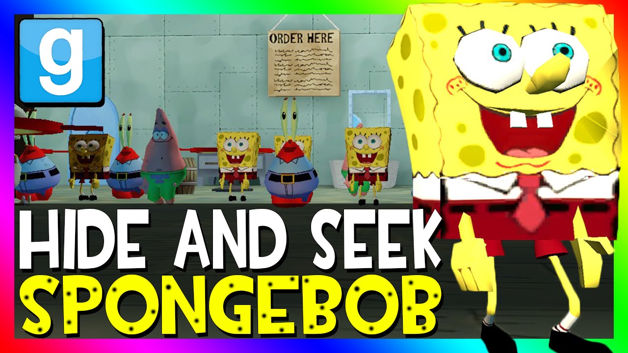 Garry's Mod | SPONGEBOB HIDE AND SEEK | Gmod Spongebob Mini-Game