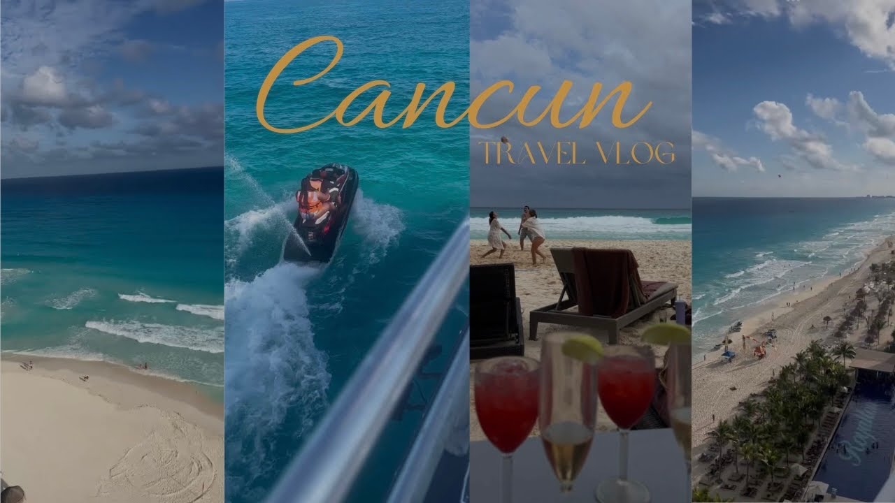 CANCUN TRAVEL VLOG 🌴 | ROYALTON CHIC CANCUN RESORT |
