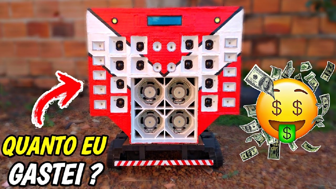 QUANTO EU GASTEI NO MEU MINI PAREDÃO ?