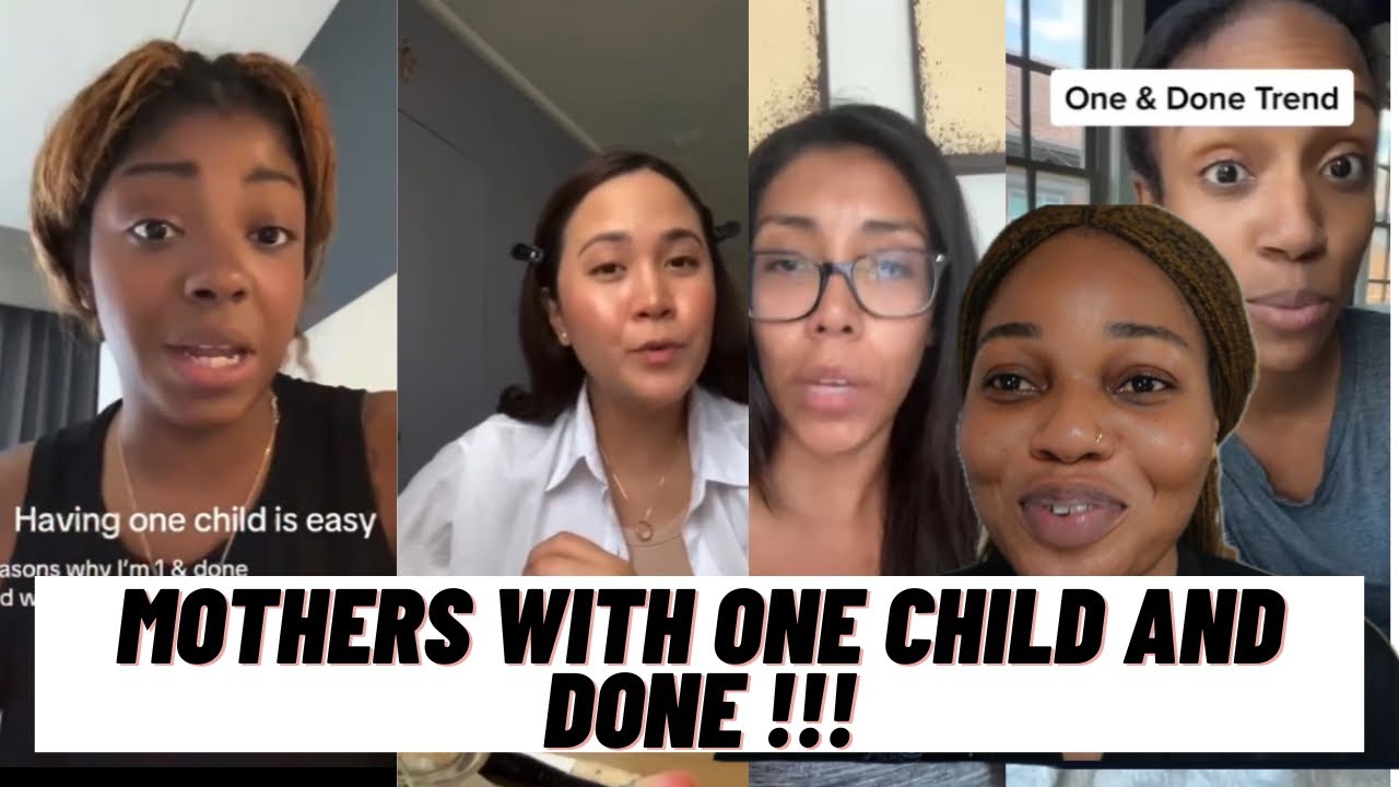 Mothers Who Are One And Done Came All Out #oneanddone #childfreebychoice #decentermen