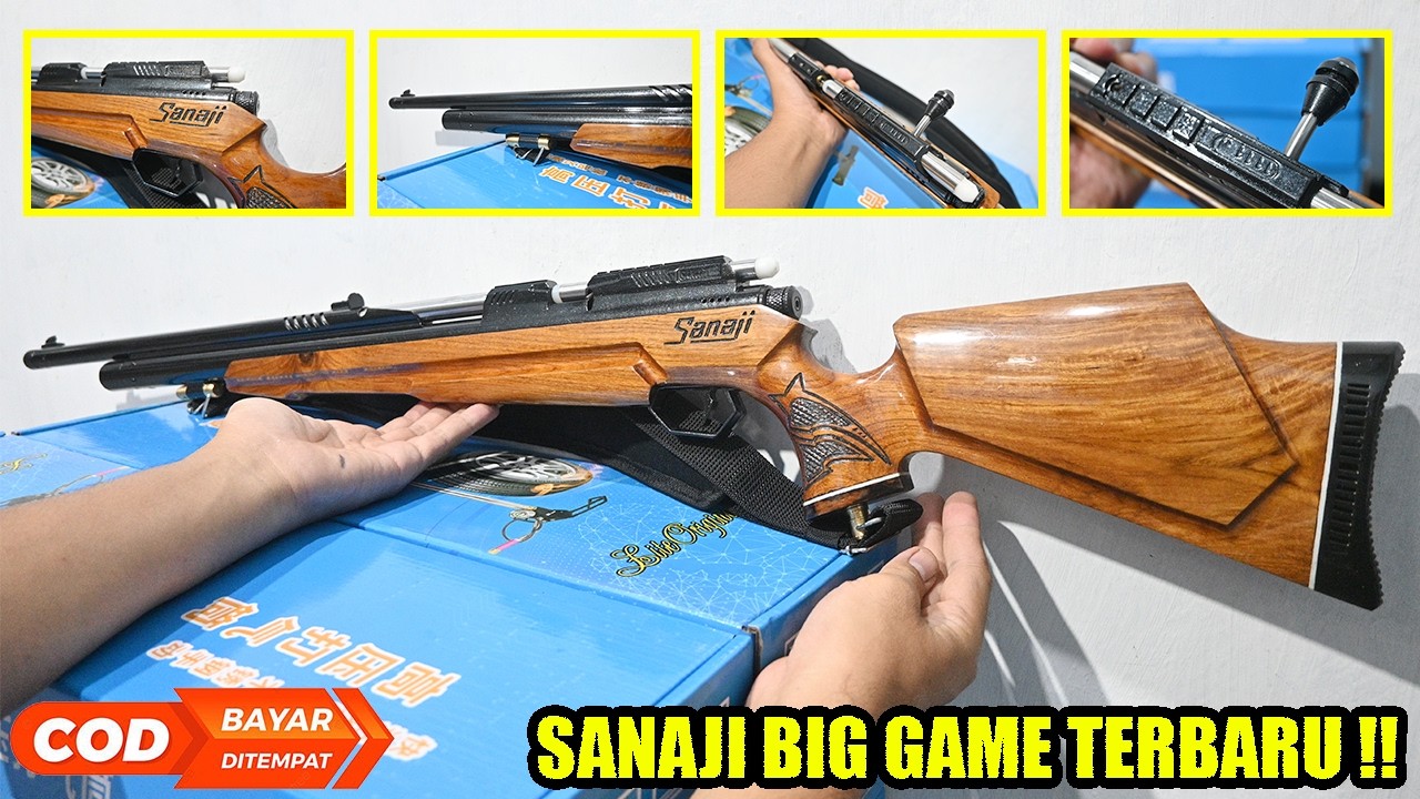 Harga senapan angin PCP SANAJI STENLIS BIG GAME terbaru di 2026
