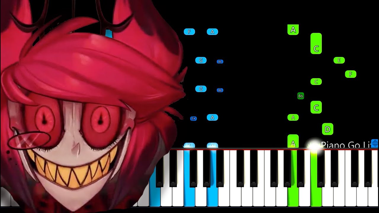 The Living Tombstone - Alastors Game Piano Tutorial