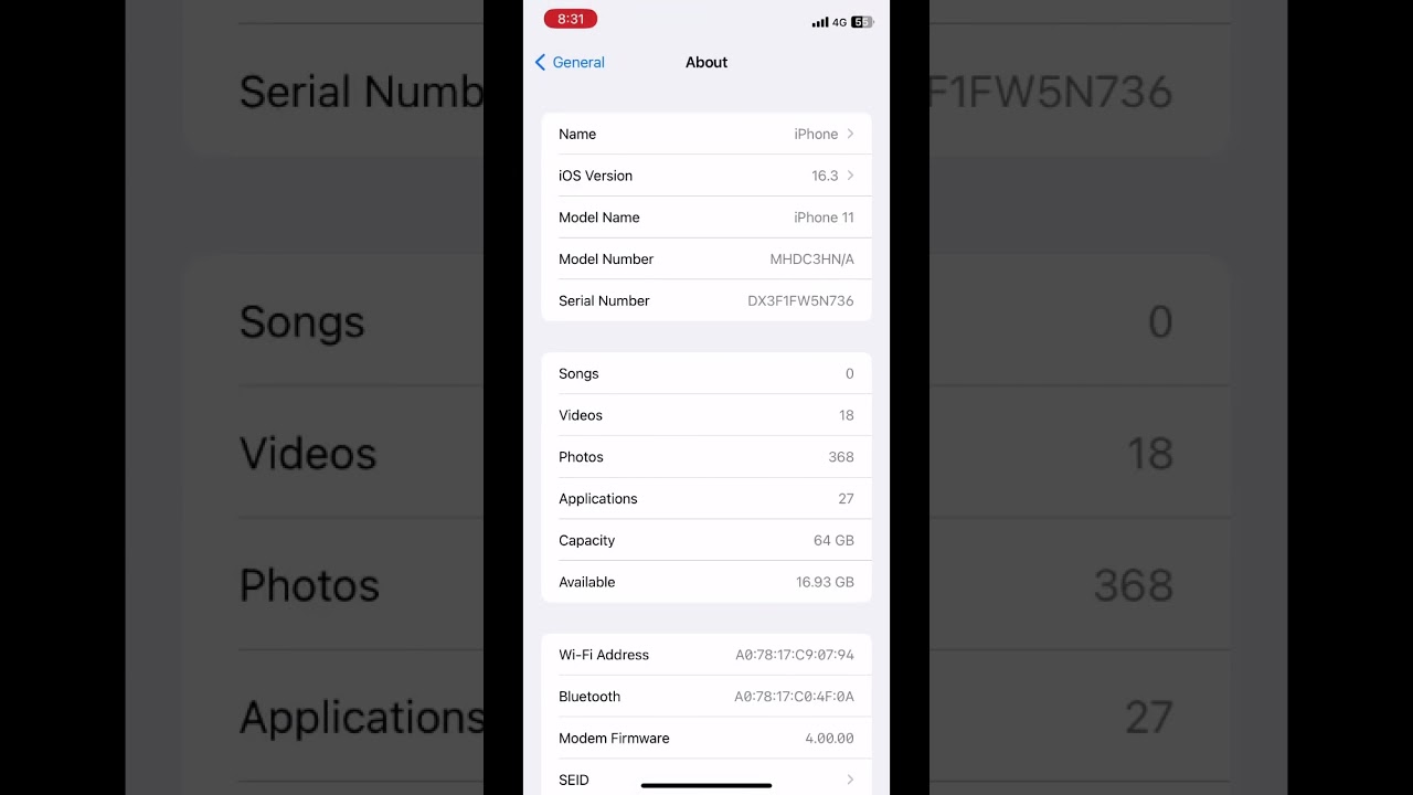 iphone 11 5g setup #iphone11 #ios16beta  #shorts  #viral