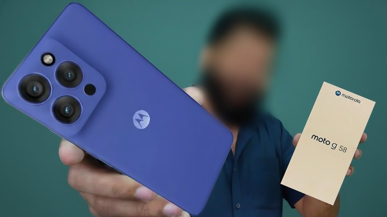 Moto G58 5G Unboxing, price & launch date