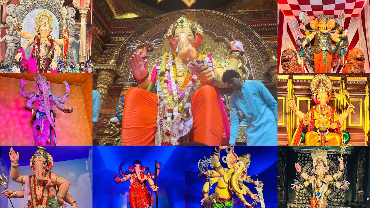 Mumbai Ganpati Darshan 2025 – Special Moments at Lalbaugcha Raja 🙏