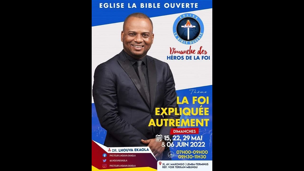 - CULTE DU DIMANCHE  15/5/2022 -  