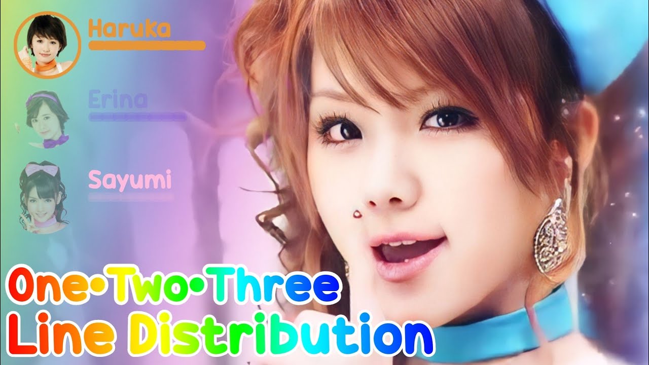 モーニング娘。// Morning Musume - Line Distribution // One・Two・Three
