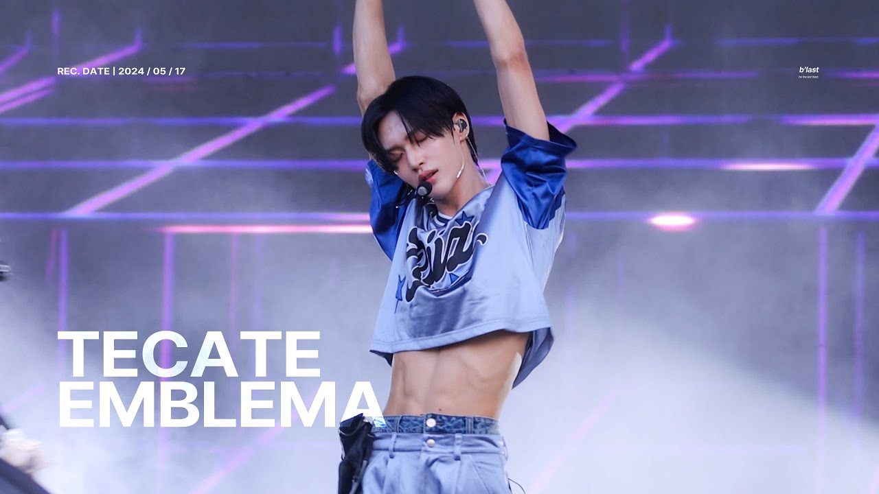 [4K] 240517 Tecate Emblema 테카테 엠블레마 performance edit ver. 라이즈 원빈 직캠 RIIZE WONBIN Fancam