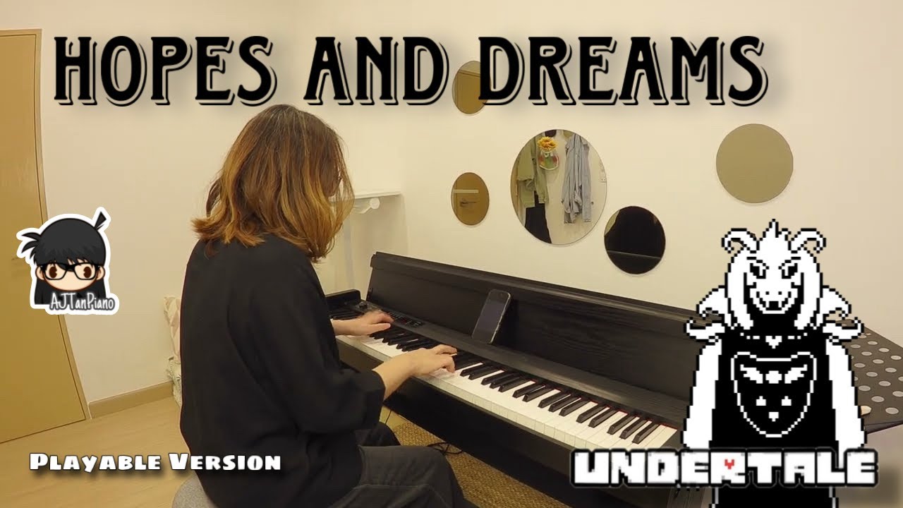 Hopes and Dreams (from Undertale) - Playable Piano Cover