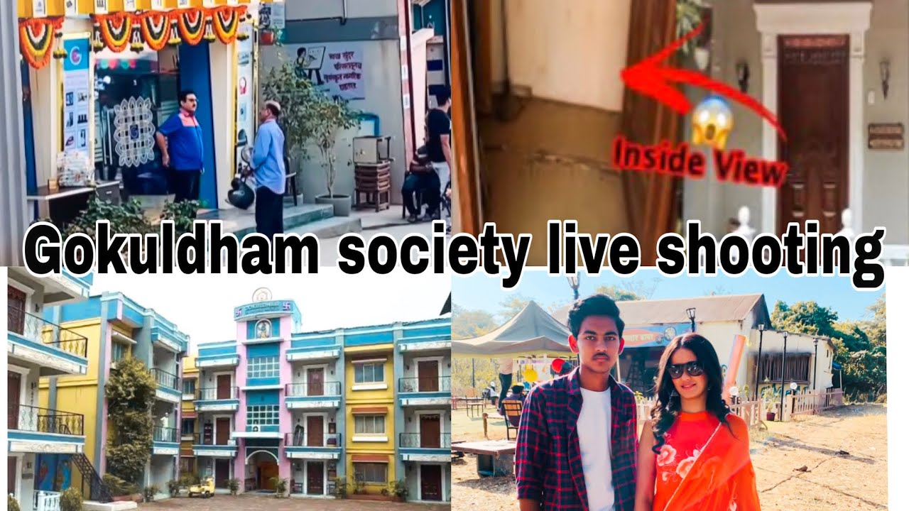 Gokuldham society live shooting || gokuldham society in real
