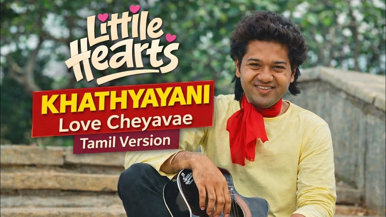 Khathyayani Love Cheyavae Tamil Version - Little Hearts Movie Tamil Song - Nomadrocksiva