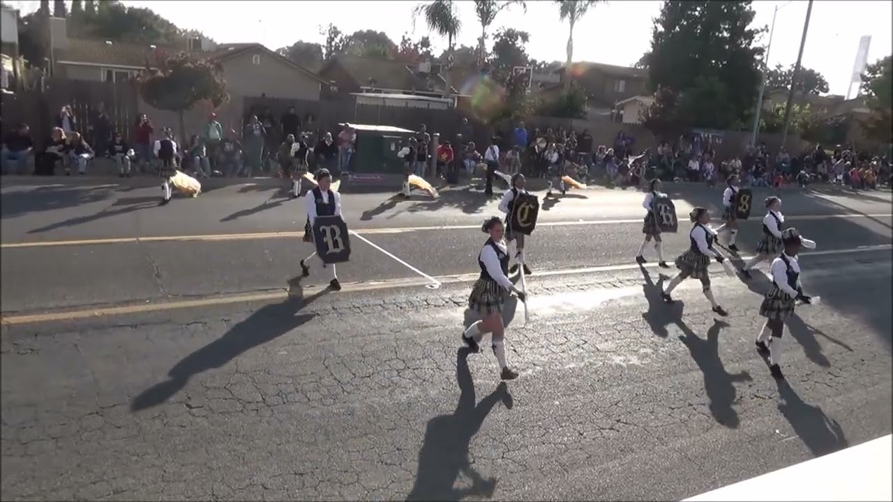 Buhach Colony High School Thunder Band at the 2024 Central California Band Review